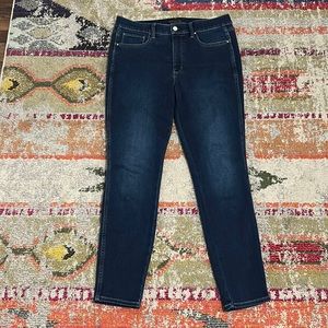 White House + Black Market Cashmere Denim High-Rise size 12 jeans